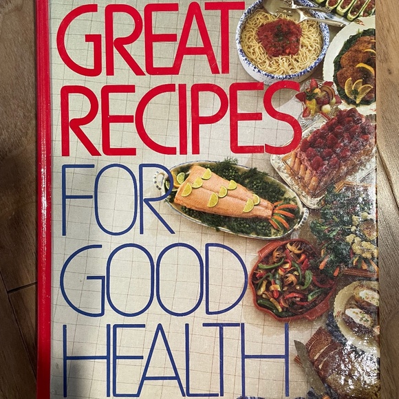 Like New "Great Recipes for Good Health" Hardcover Cookbook - Picture 1 of 8
